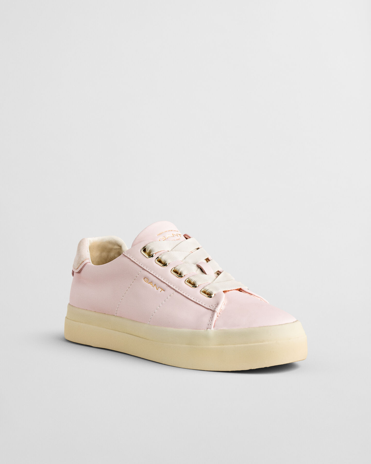 Avona pastel l&aelig;dersneakers