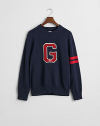 Sæsonpræget Graphic sweater med crewneck