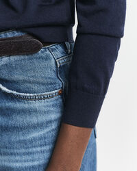 Cardigan af ekstra fin merinould