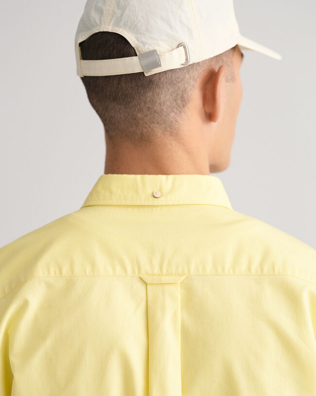 Regular fit Oxford-skjorte med korte &aelig;rmer