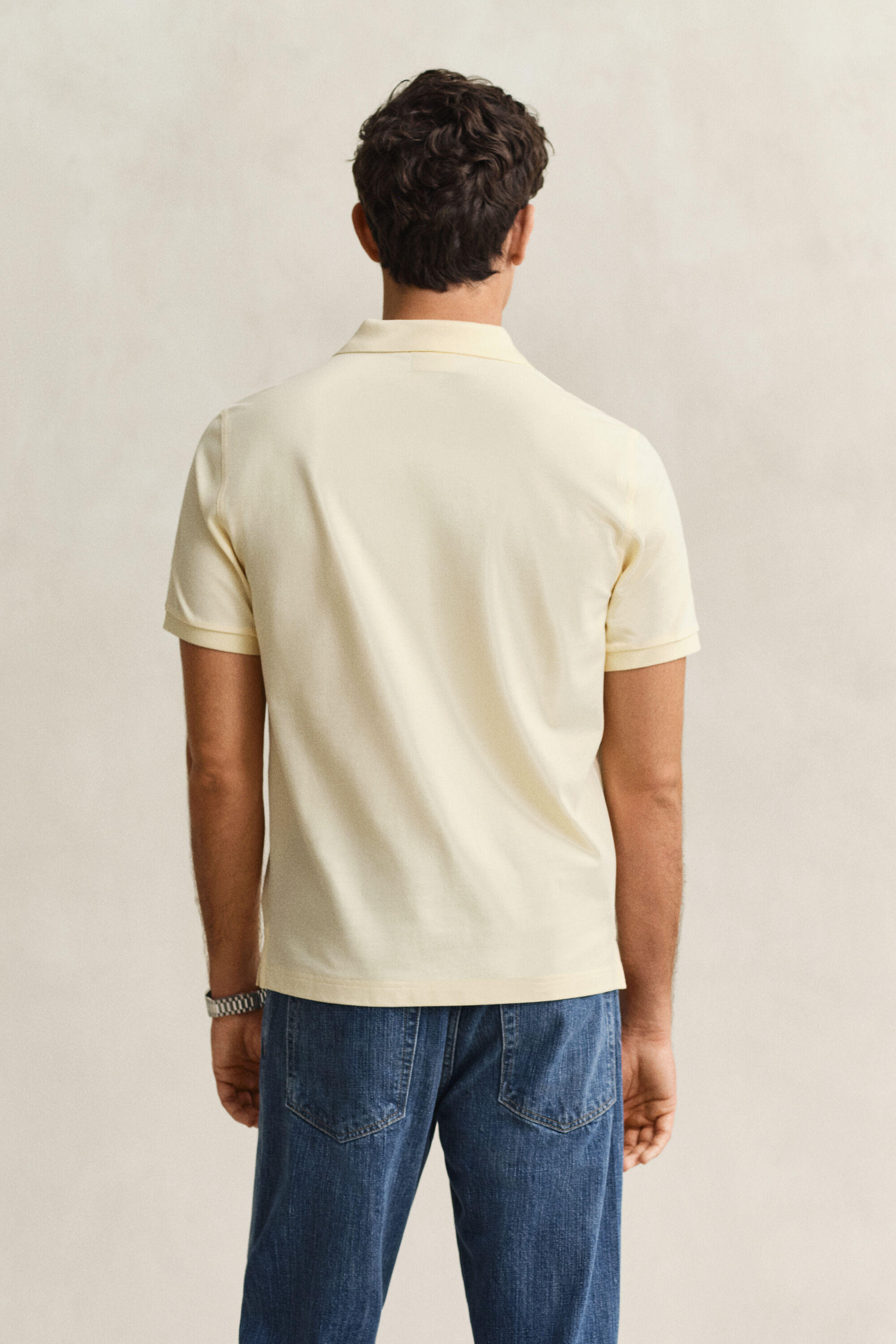 Poloskjorte med regulær pasform