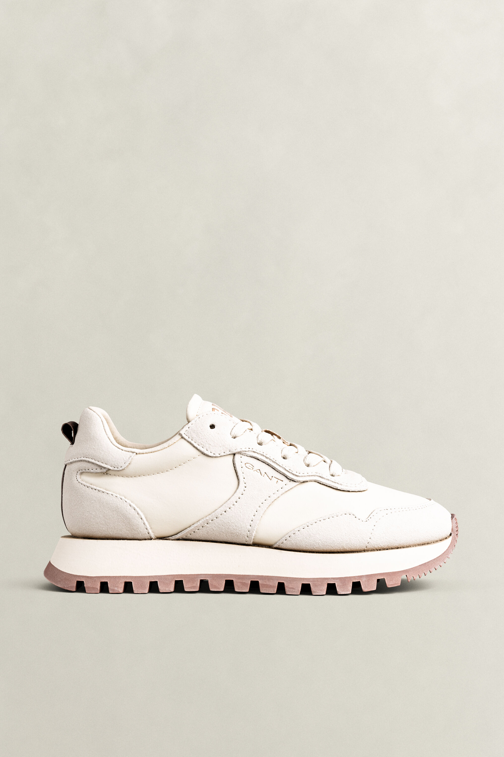 Caffay sneakers af ruskind og nylon