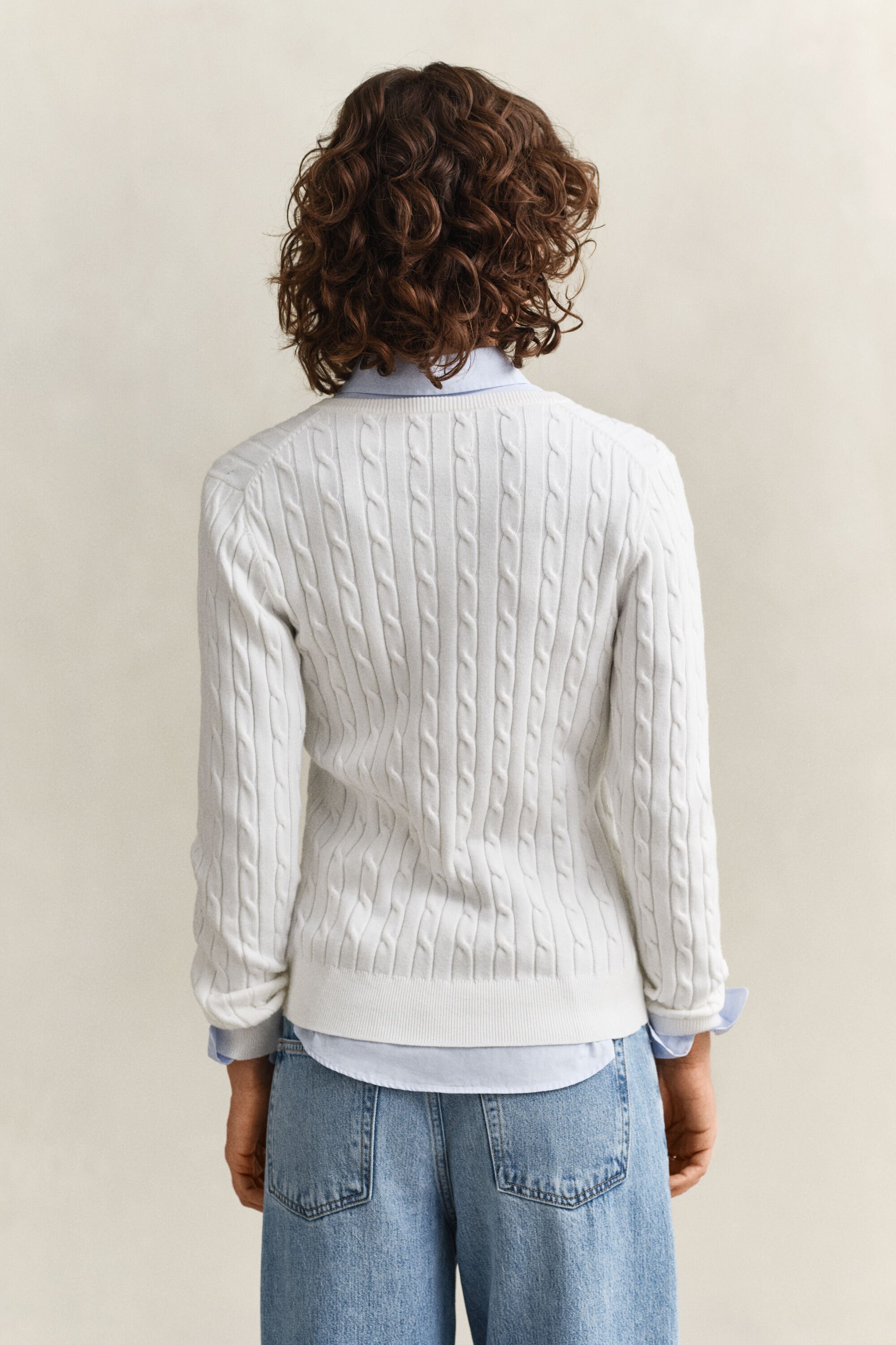 Kabelstrikket cardigan