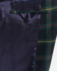 Regular fit ternet jakkesæt-blazer