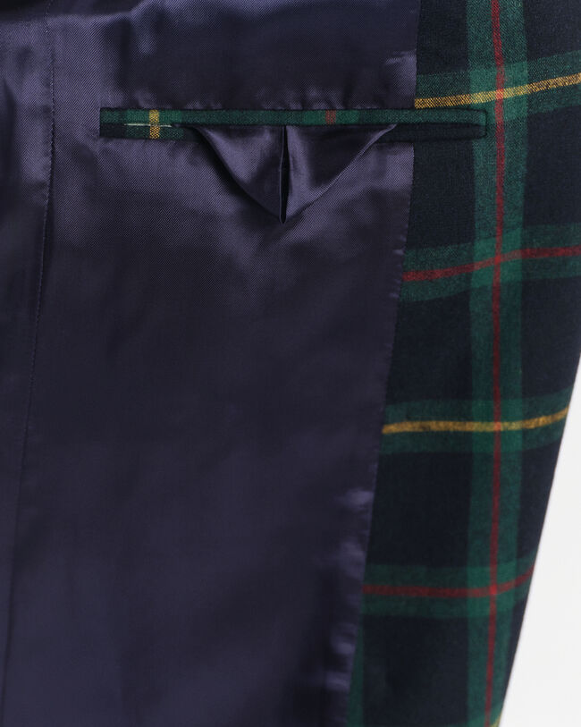 Regular fit ternet jakkesæt-blazer