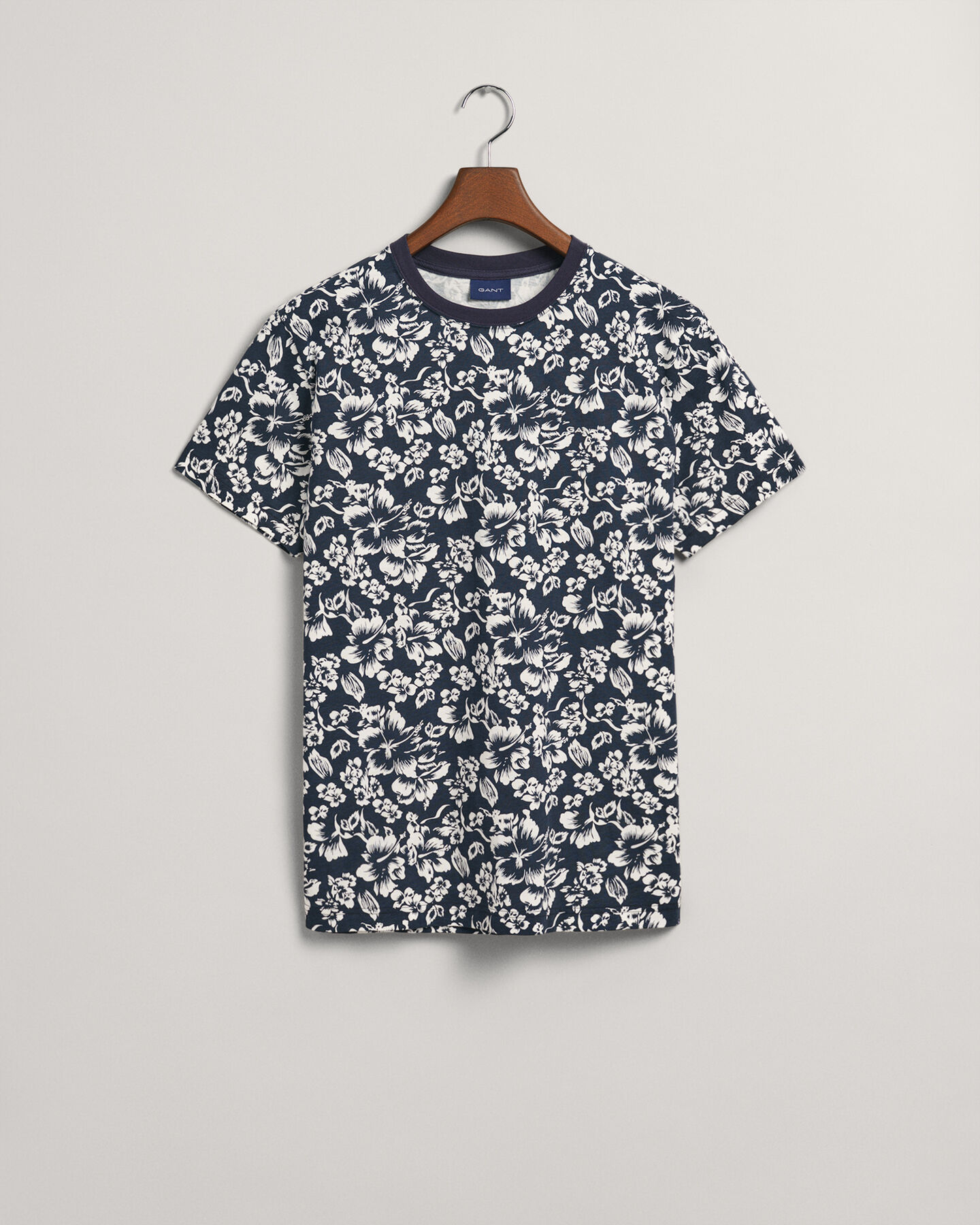 T-shirt med blomstertryk