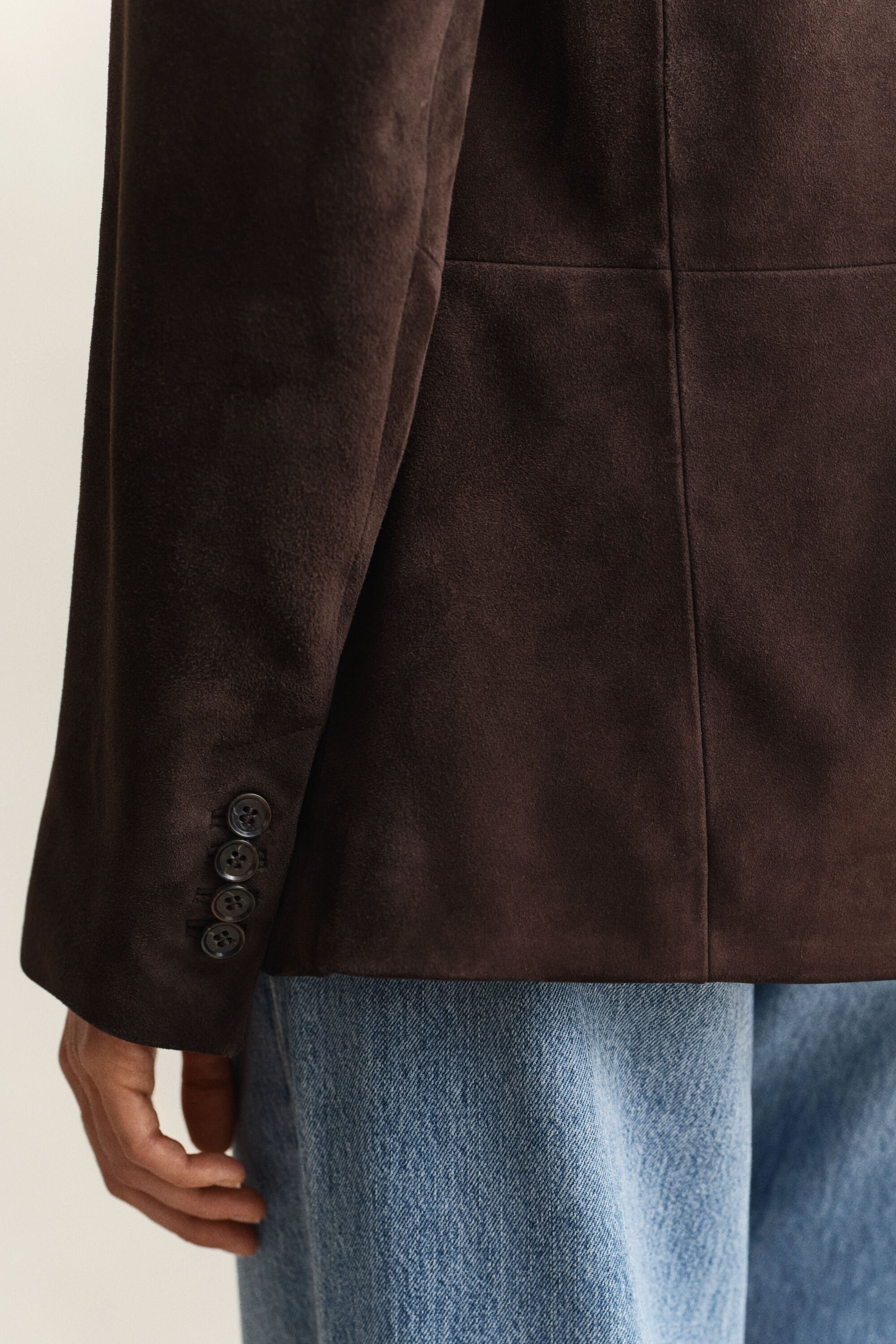 Club Blazer i ruskind