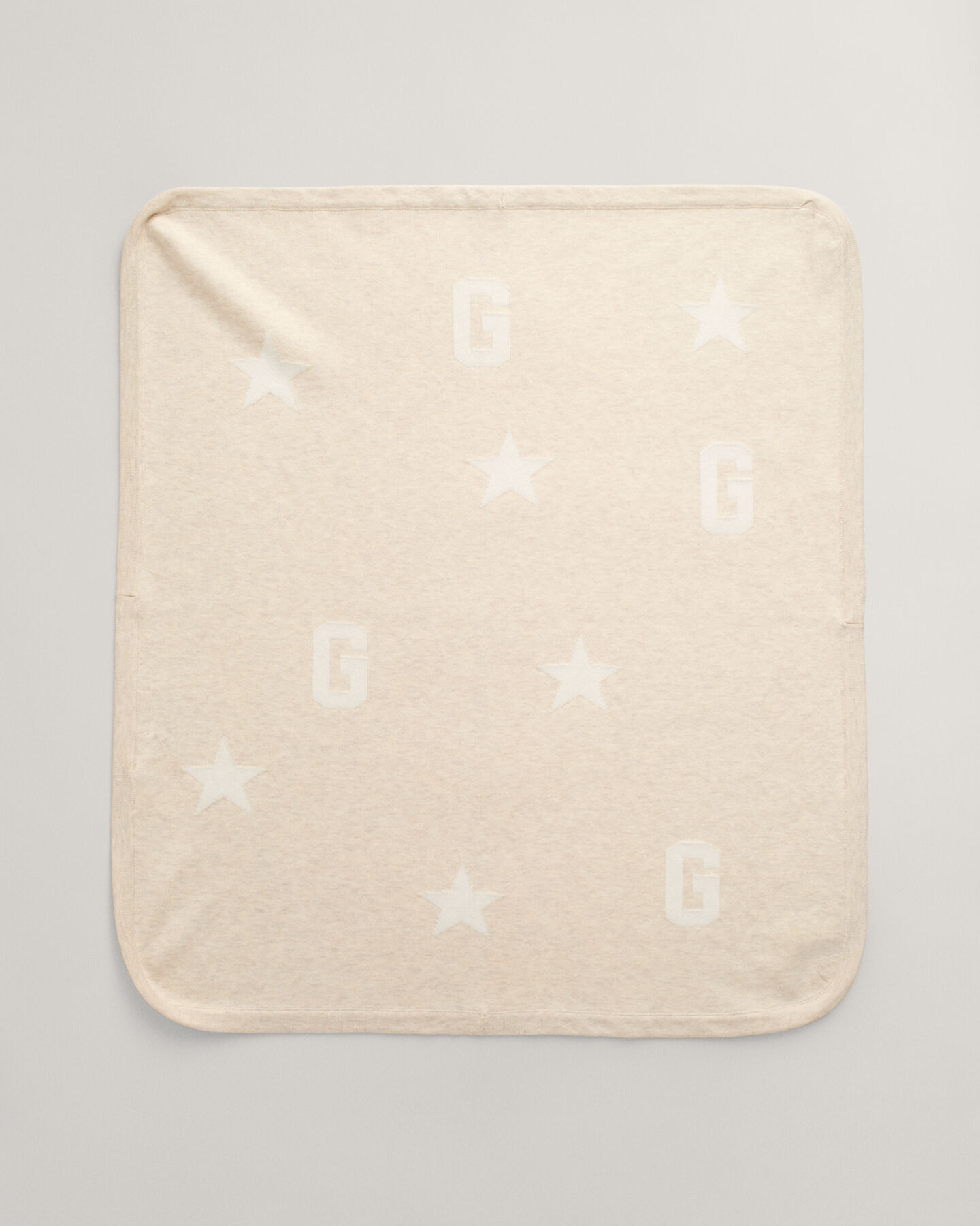 Baby strikket tæppe