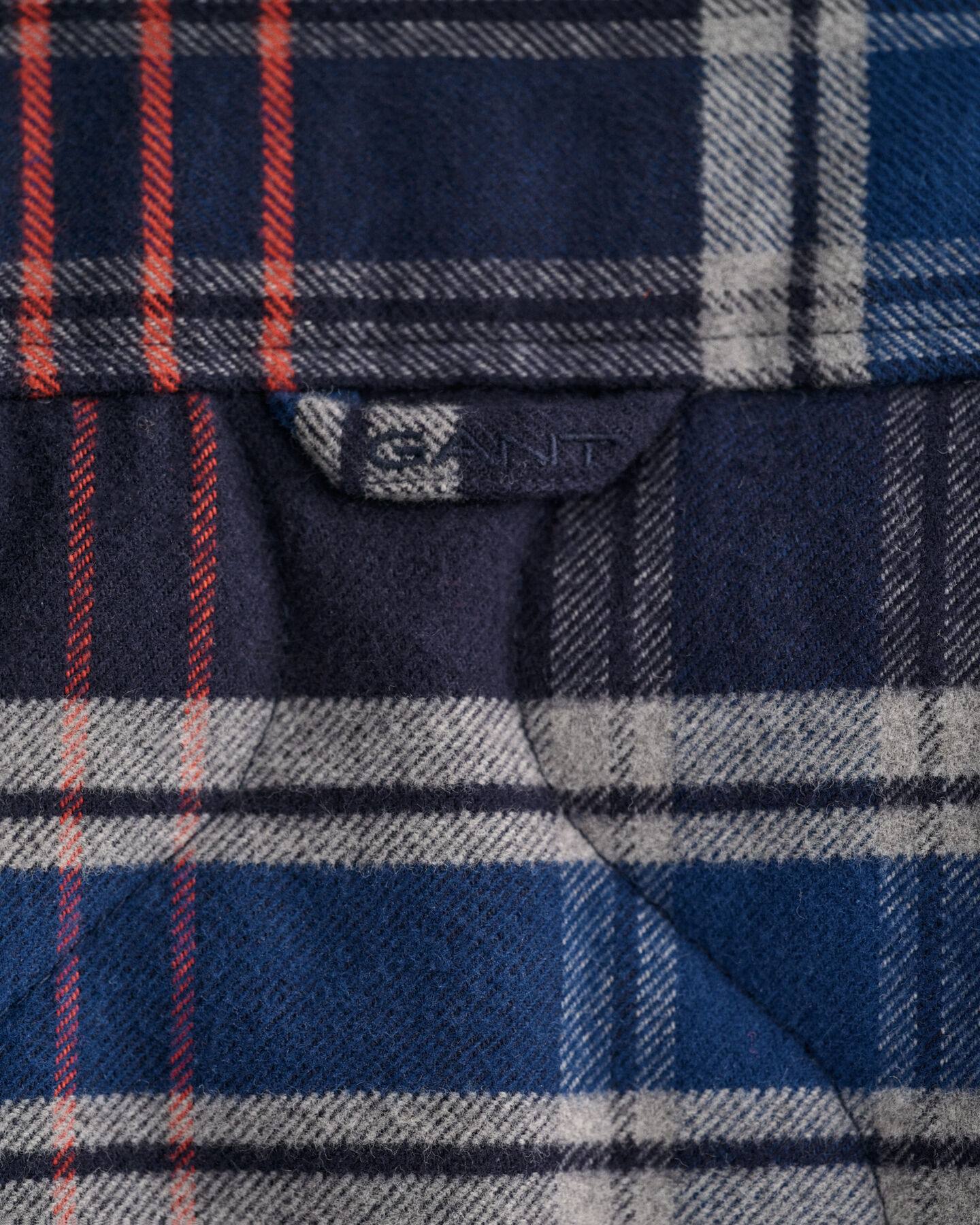 Overskjorte af quiltet flannel