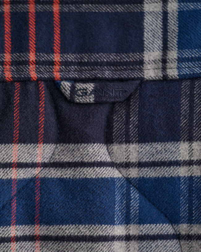 Overskjorte af quiltet flannel