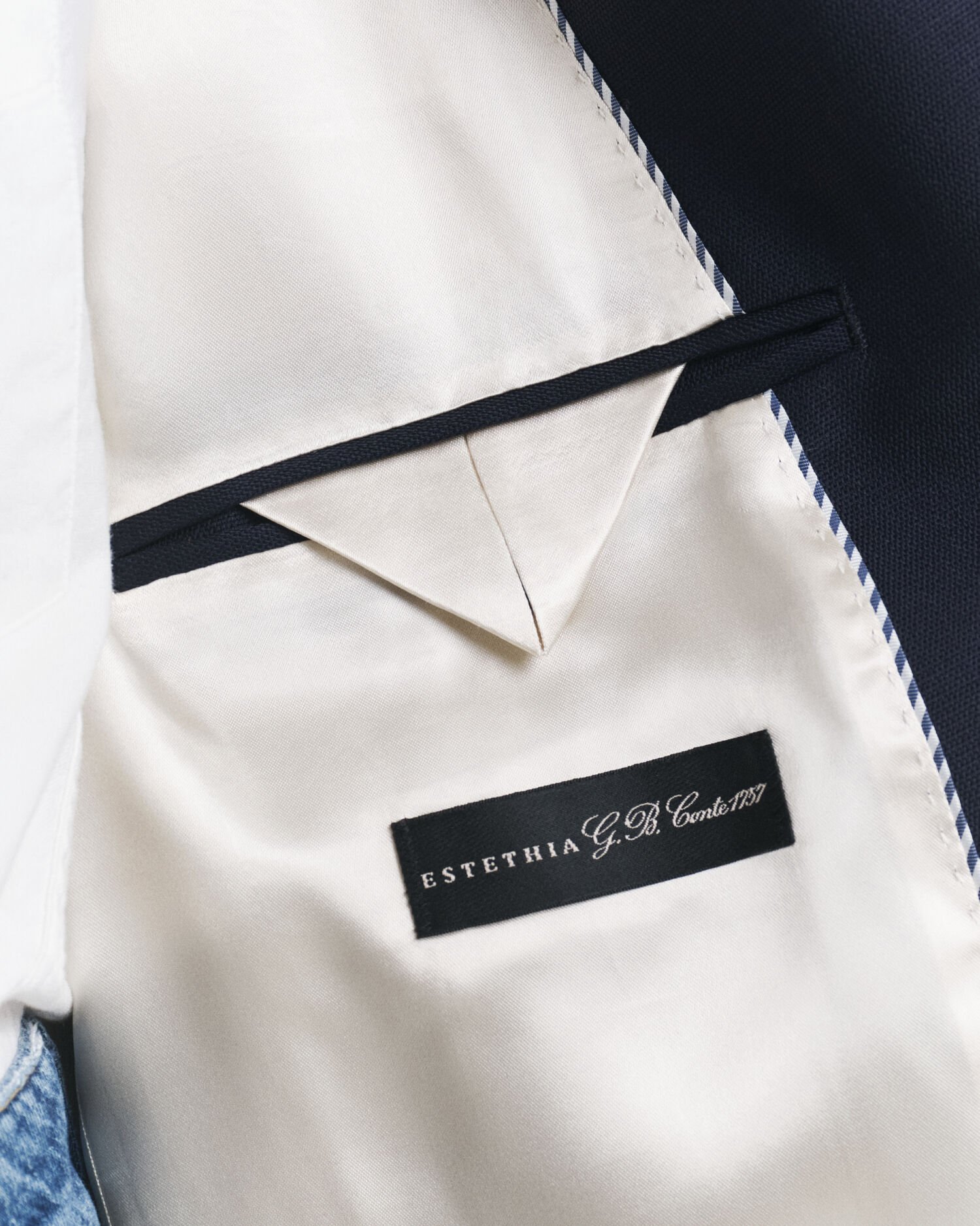 Oversized hopsack blazer af uld