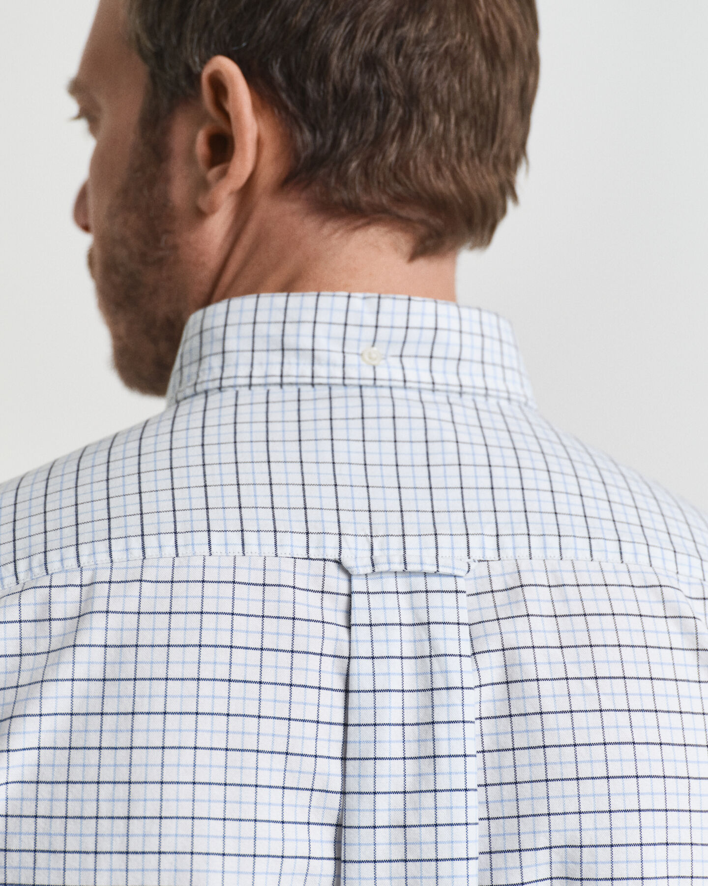 Regular fit Tattersall klassisk Oxford-skjorte