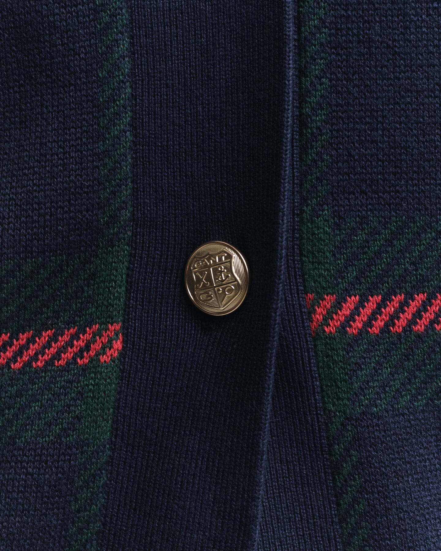 Ternet cardigan med V-hals