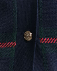 Ternet cardigan med V-hals