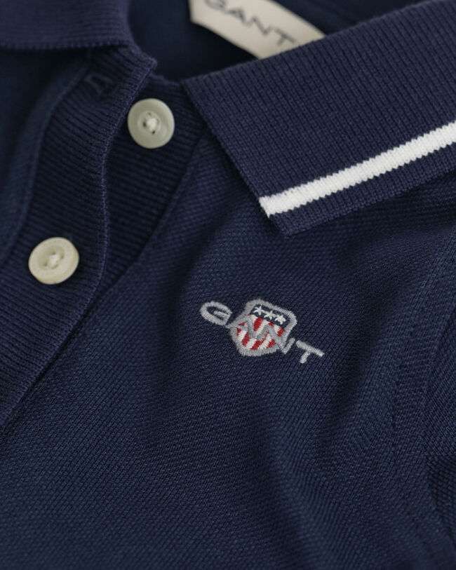 Baby Girl Shield piqué Rugger-kjole