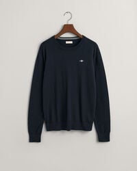 Teens Shield Classic crewneck sweater i bomuld