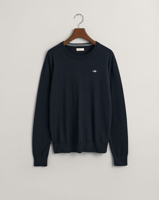 Teens Shield Classic crewneck sweater i bomuld