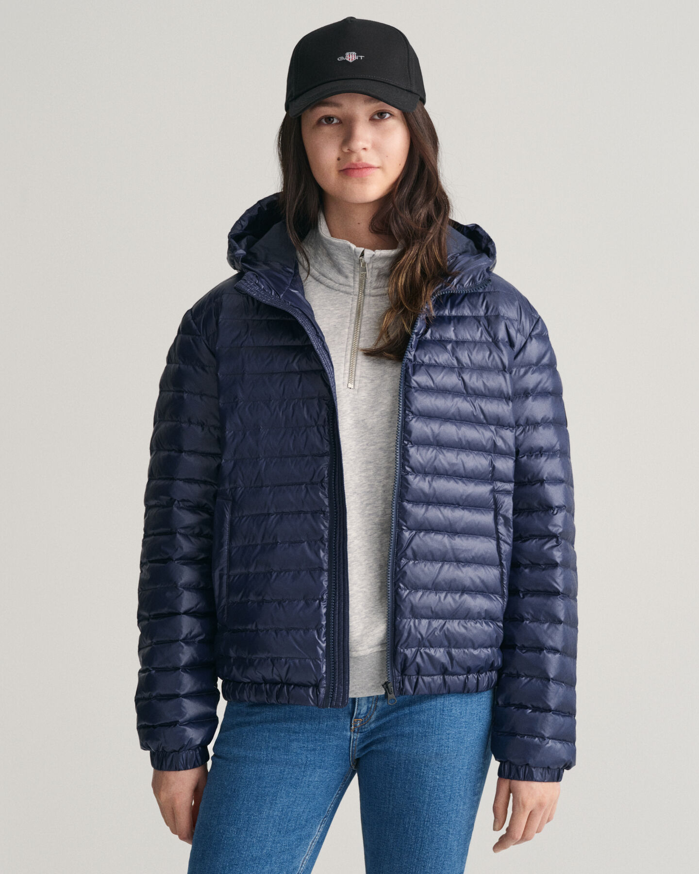 Teens Shiny let vatteret dunjakke