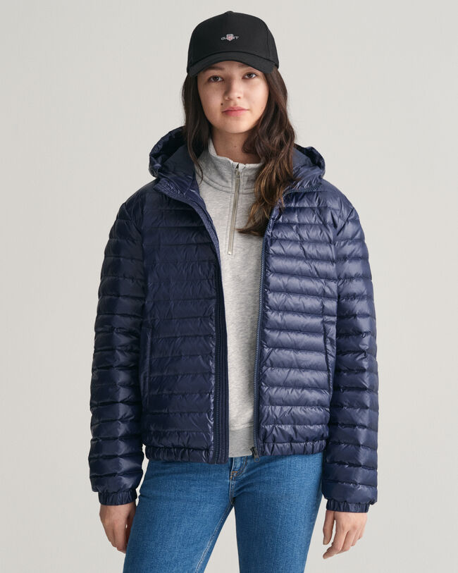 Teens Shiny let vatteret dunjakke