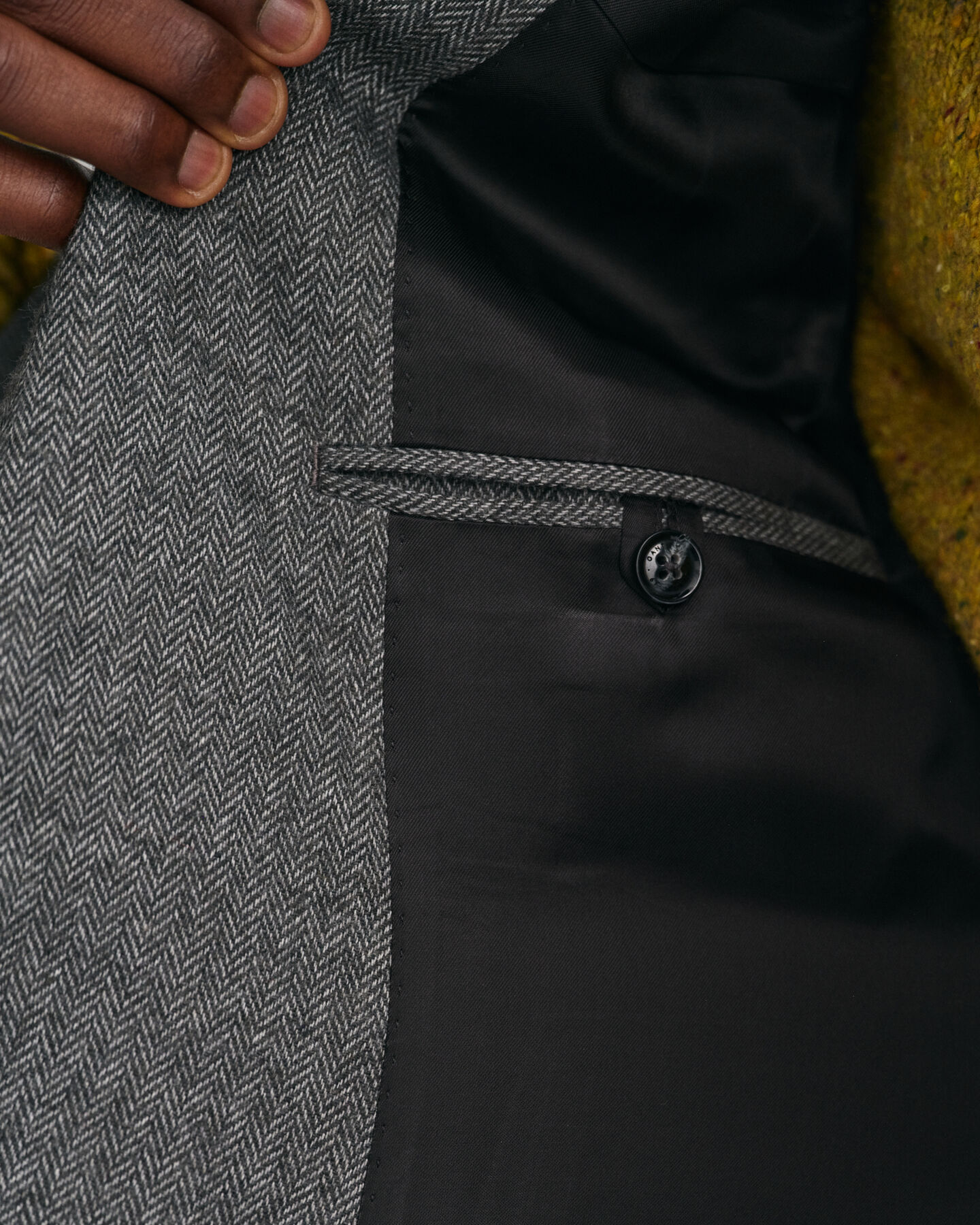 Sildebensmønstret jakkesæt-blazer