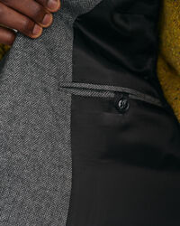 Sildebensmønstret jakkesæt-blazer