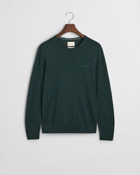 Crewneck sweater af ekstra fin merinould