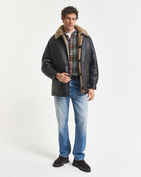 Relaxed fit let ternet twillskjorte