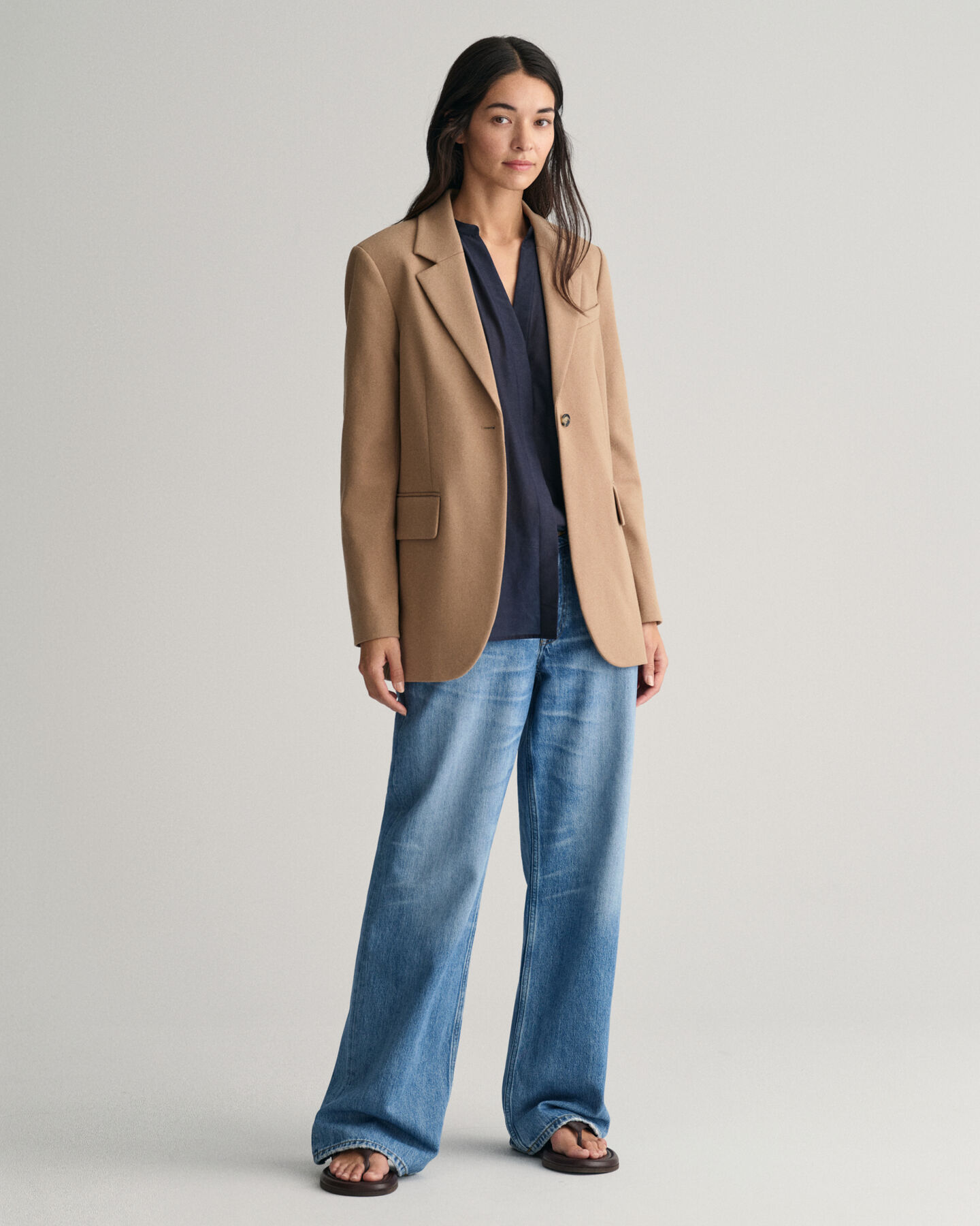 Regular fit jersey-blazer