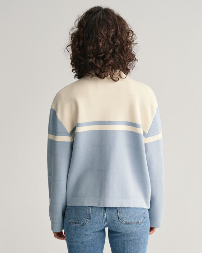 Cardigan med farveblokke