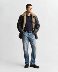 Regular fit Shield Piqué poloskjorte