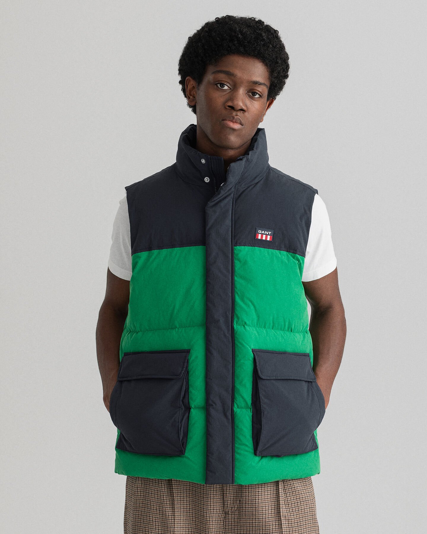 Blocked vatteret vest