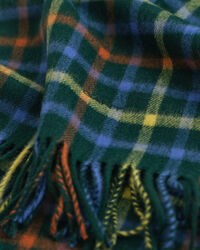 Ternet uldhalstørklæde