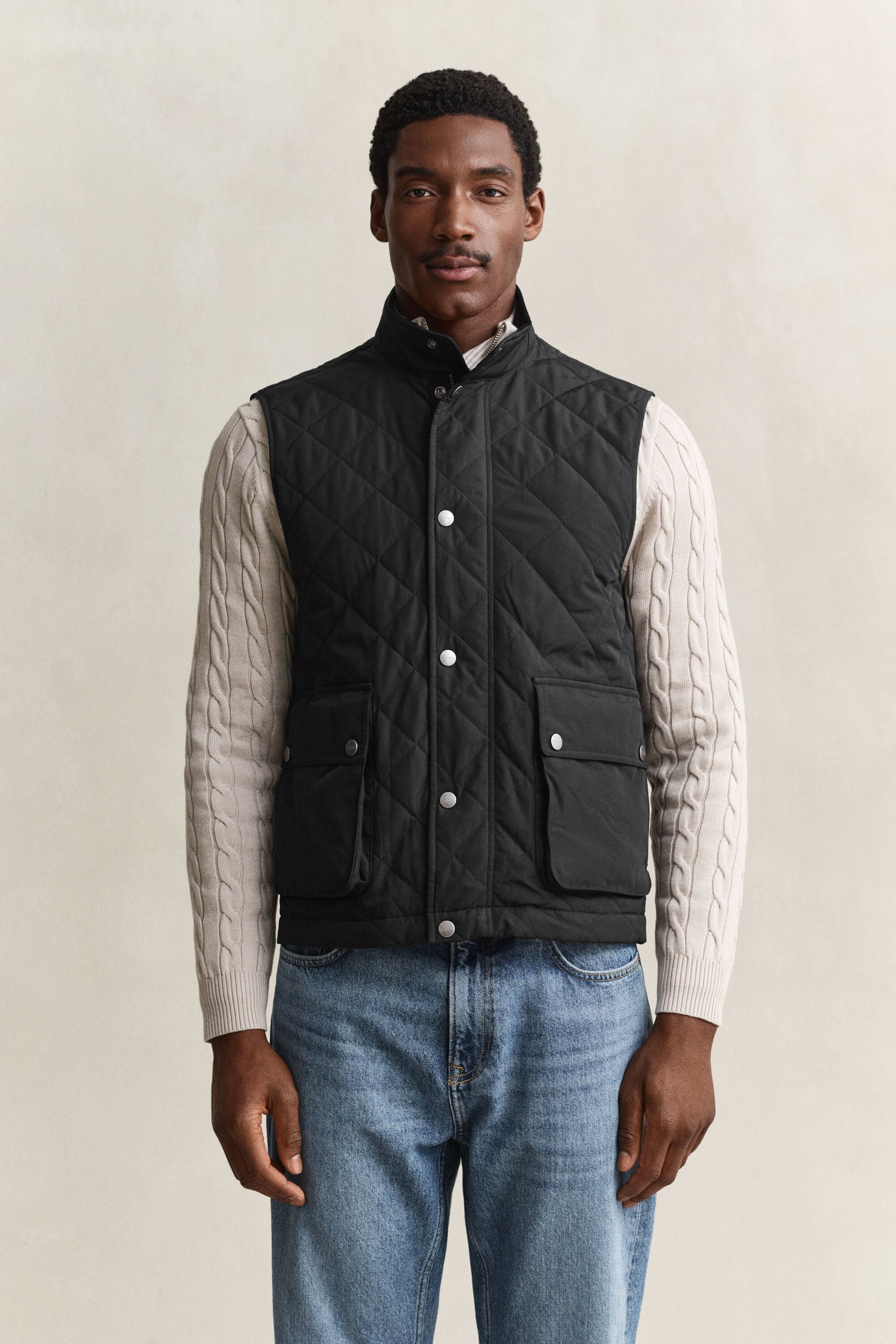 Quiltet vest