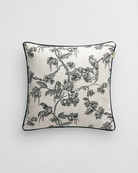 Satin pudebetræk med trætryk