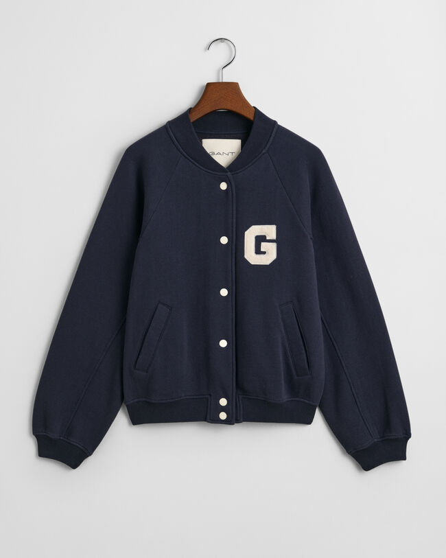 Varsity Jacket af jersey med G-mærke