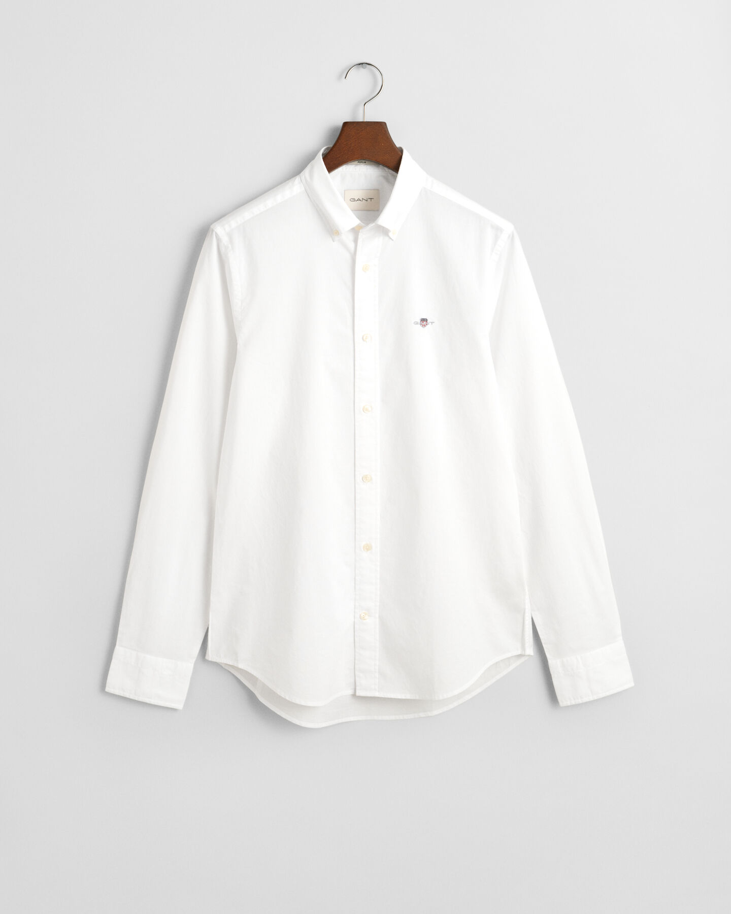 Slim fit klassisk poplin-skjorte