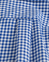 Regular fit klassisk gingham poplin-skjorte