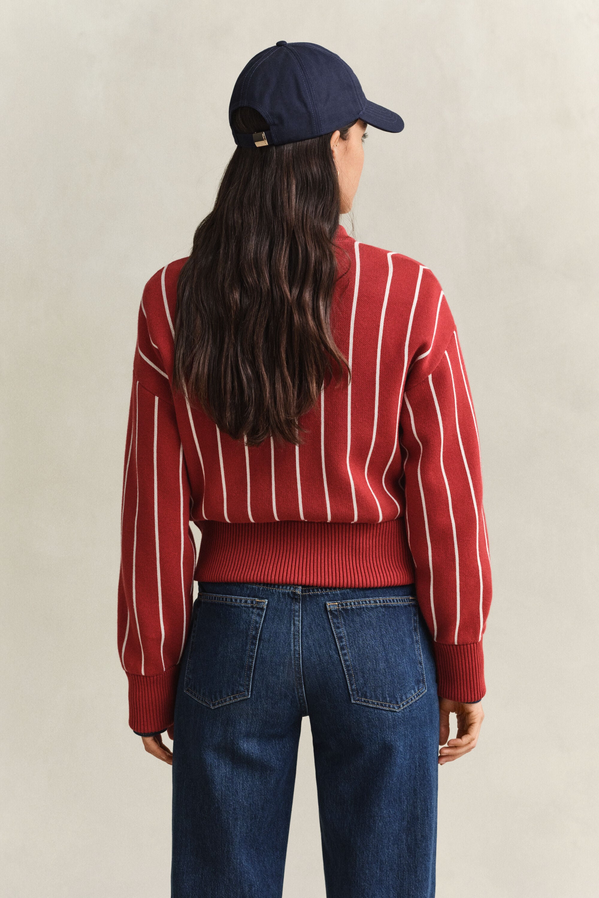 Strikket Varsity Jacket