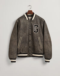 GANT Varsity Jacket af læder