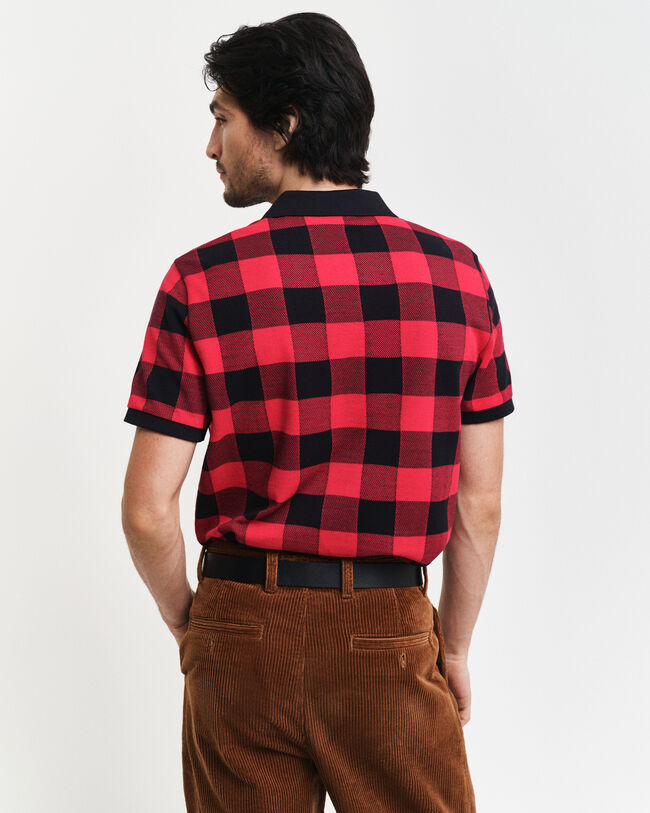 Jacquard poloskjorte