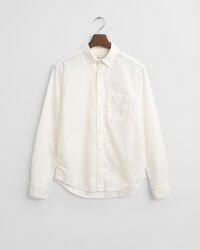 Regular fit garment-farvet Archive Oxford skjorte