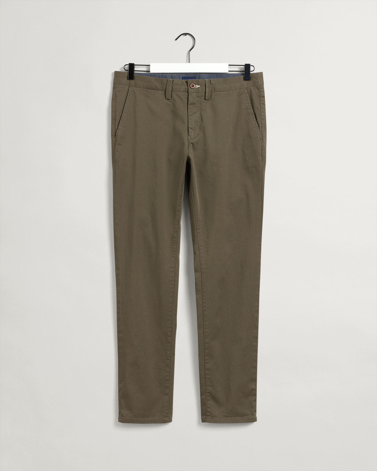 Hallden Slim fit chinobukser af twill