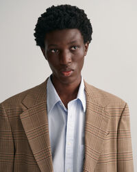Relaxed Fit Glen-ternet blazer