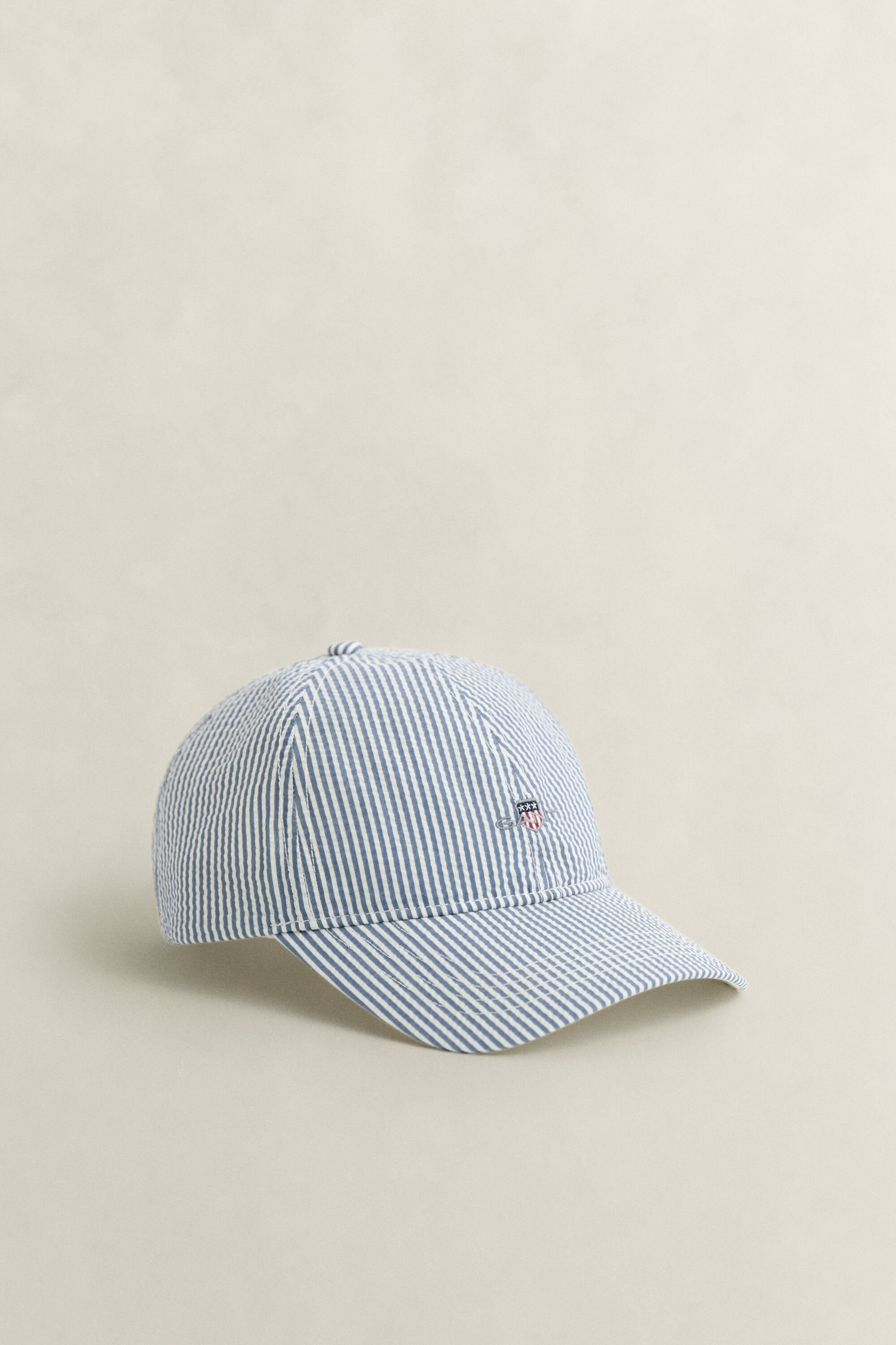 Seersucker cap