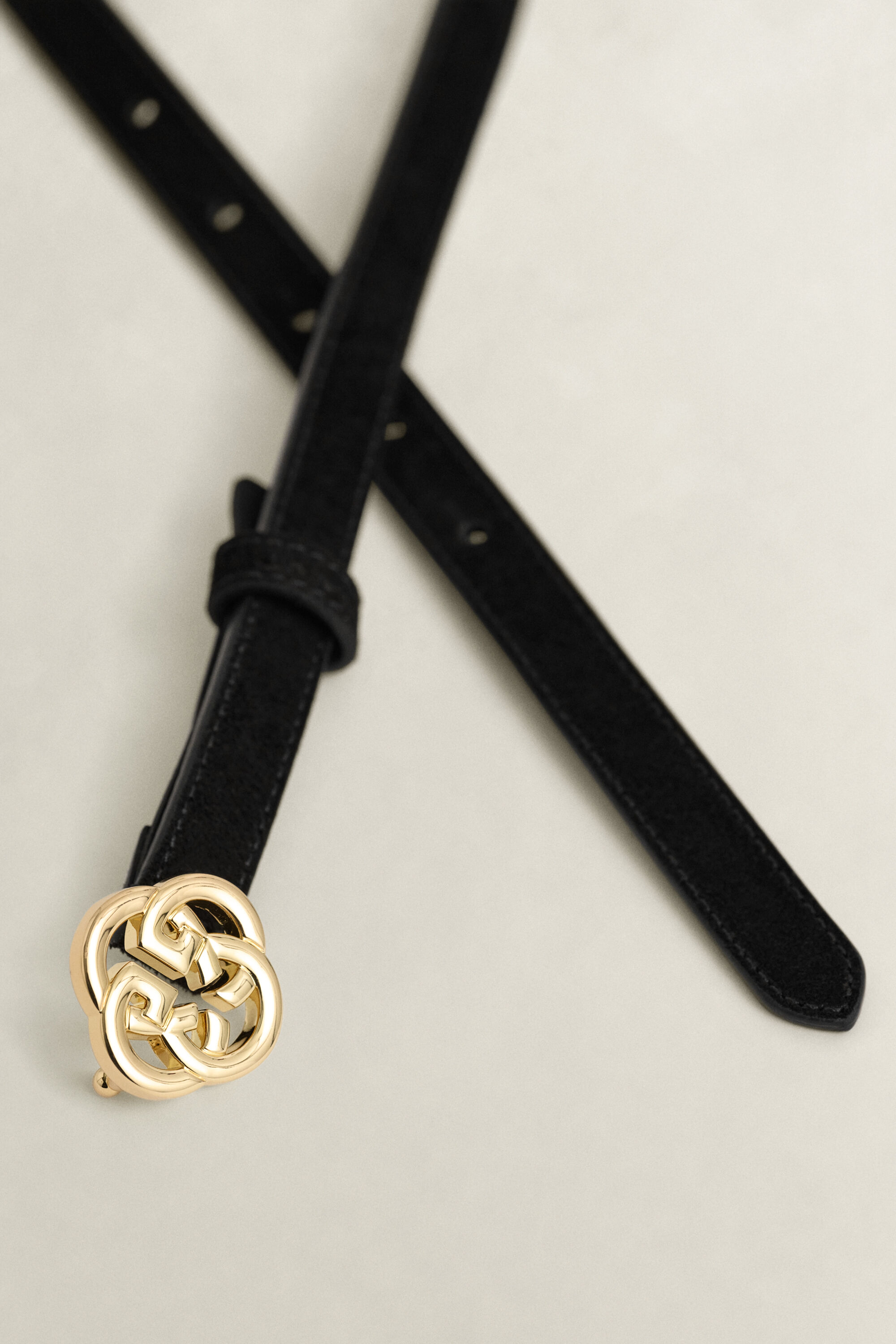Ruskindsbælte med monogram