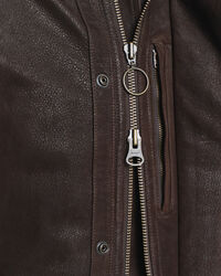 Decker jakke i nubuck