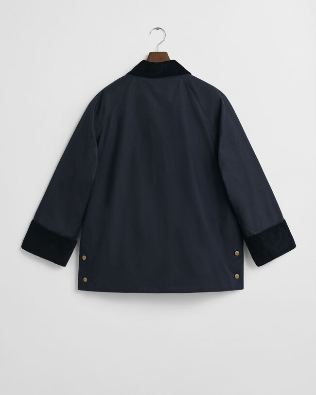 Vokset Double Decker bomuldsjakke