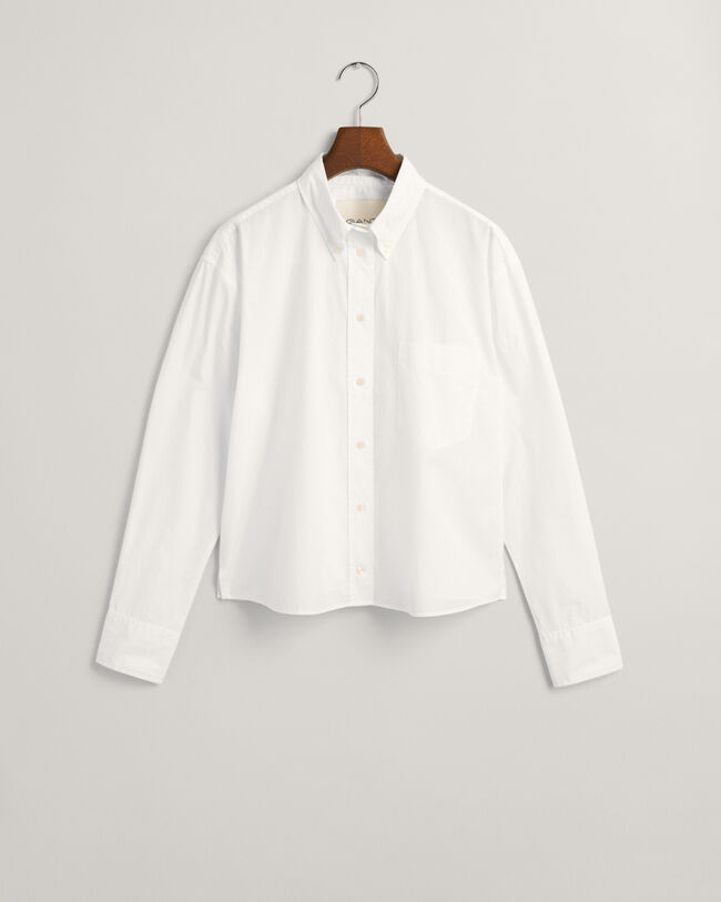 Relaxed fit kort skjorte