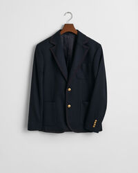 Slim Fit Club Blazer i bomuld/uld