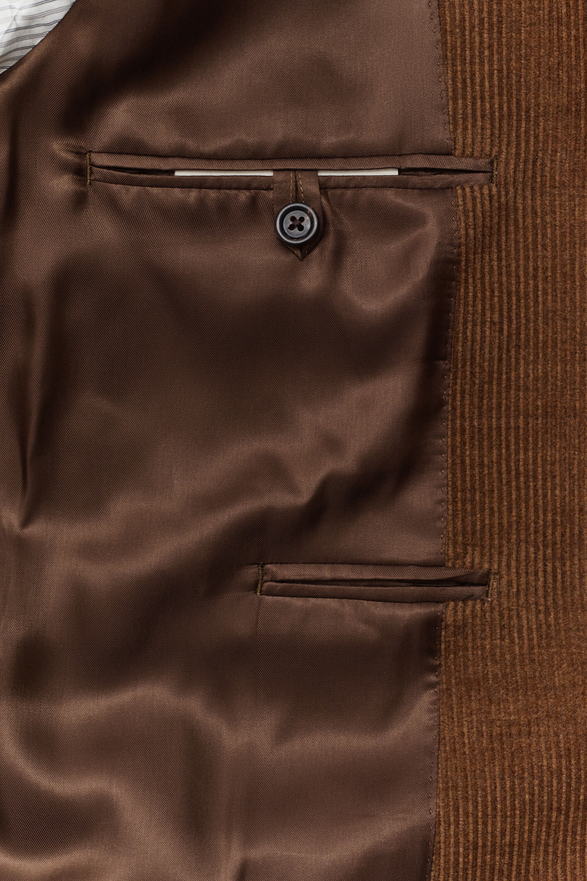 Gant x Yale blazer i jernbanefløjl af uld